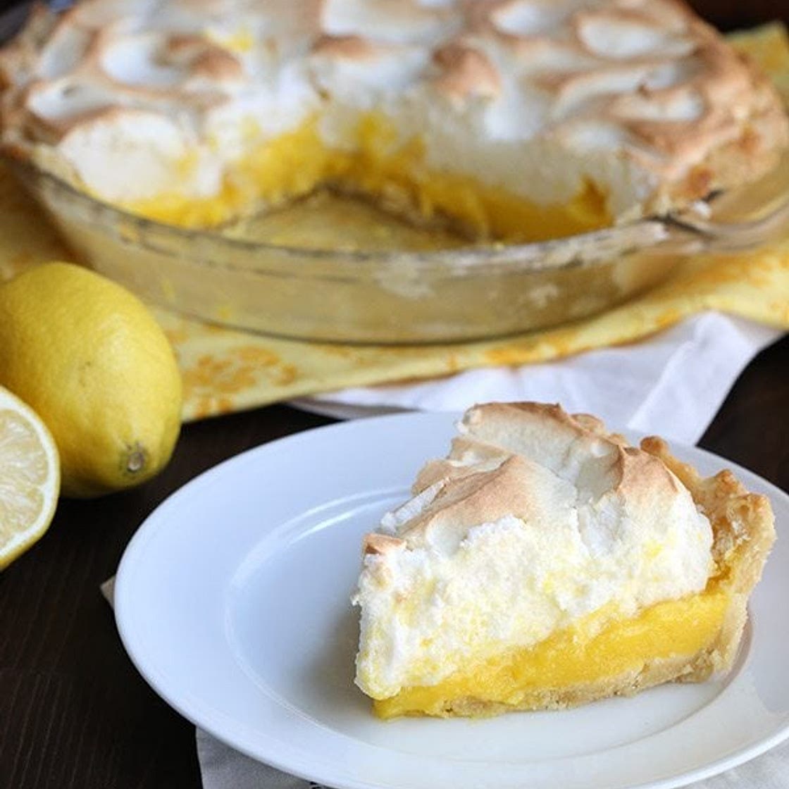 Low Carb Lemon Meringue Pie