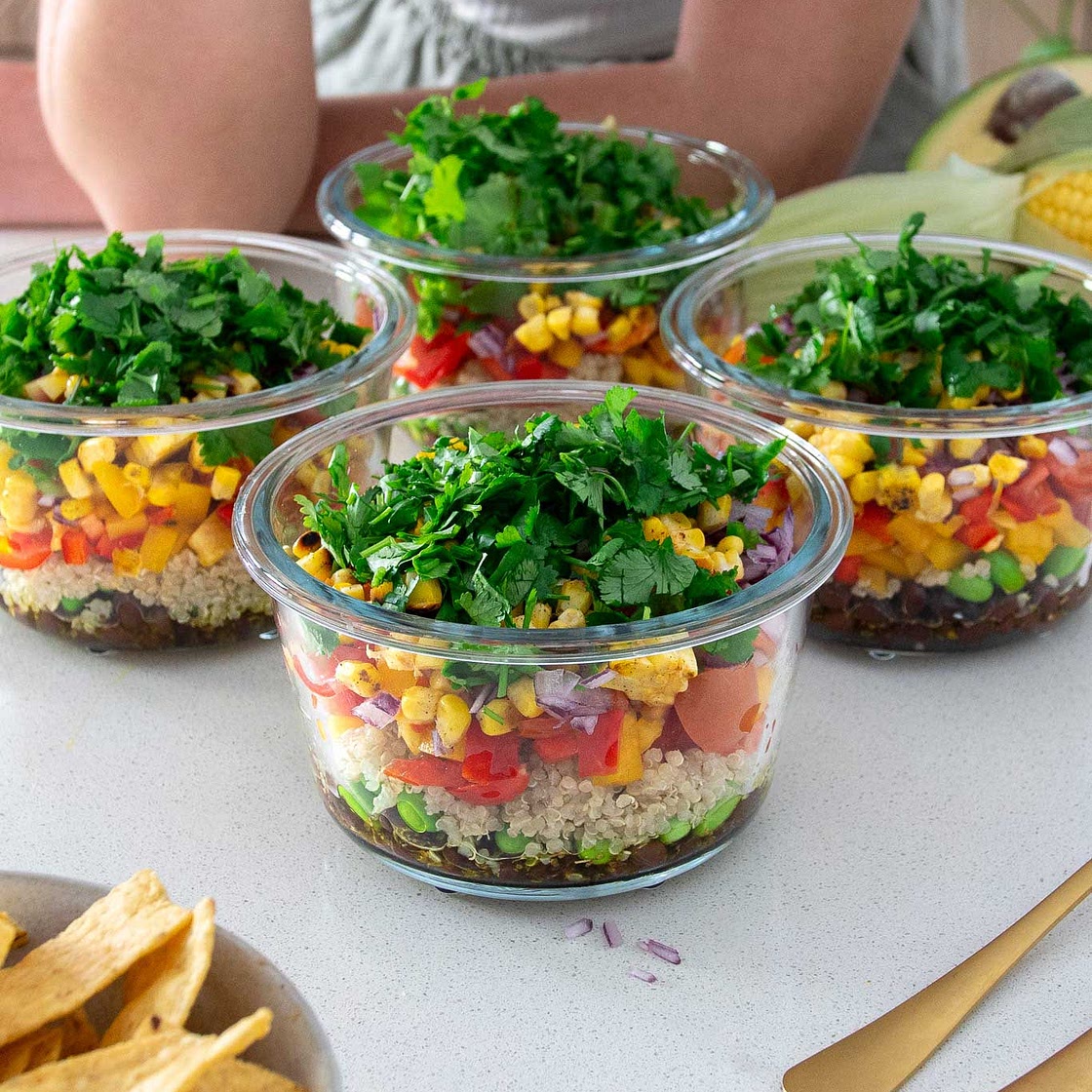 Viral 'Cowboy Caviar'-Inspired Salad (Meal Prep)