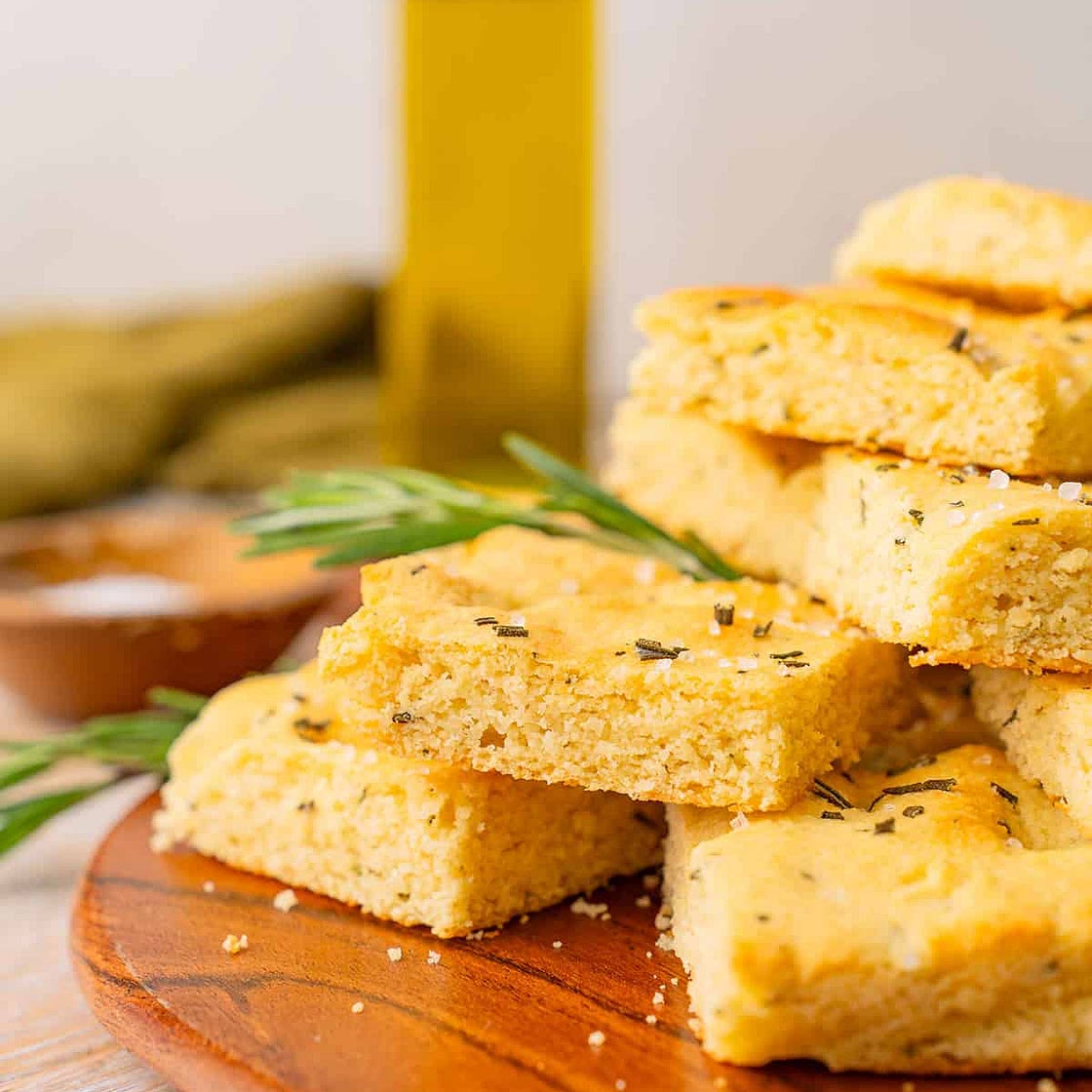 Keto Focaccia Bread