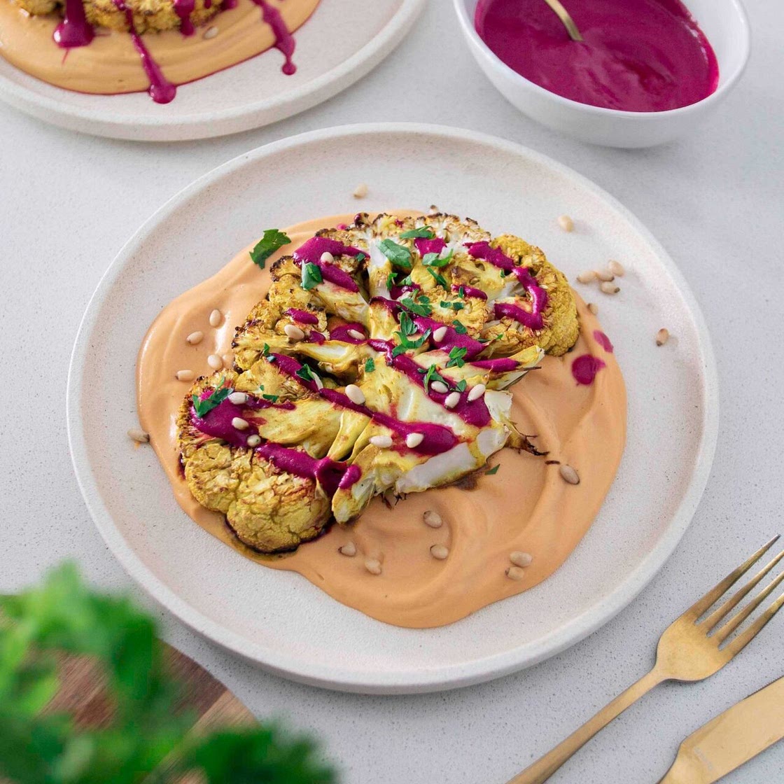Sunset Cauliflower Steak