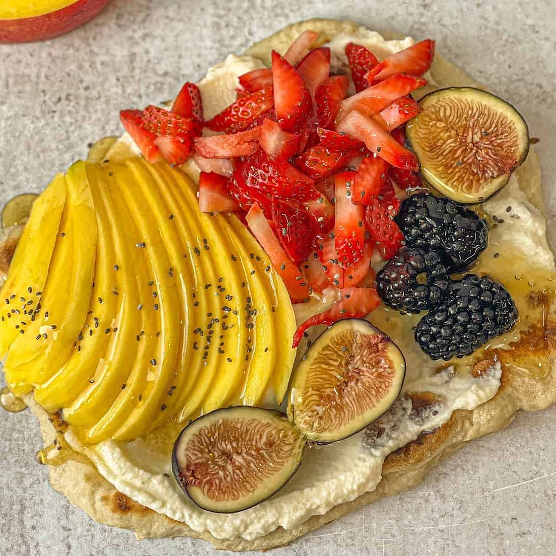 Fruit & Ricotta Flatbread
