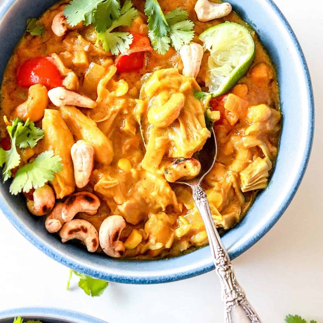Rich & Creamy Vegan Jackfruit Curry (in 35 min!)