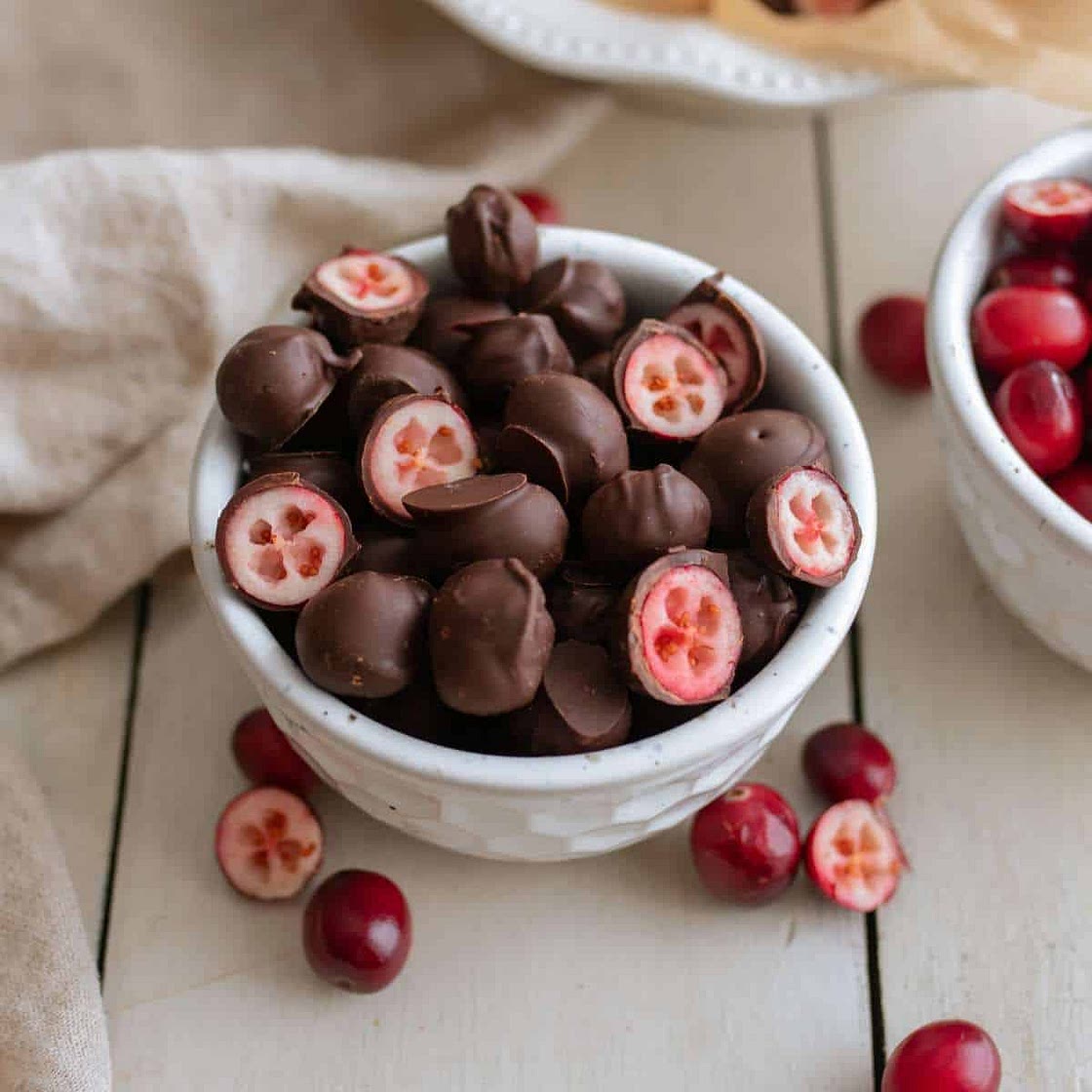 Chocolate Covered Cranberries