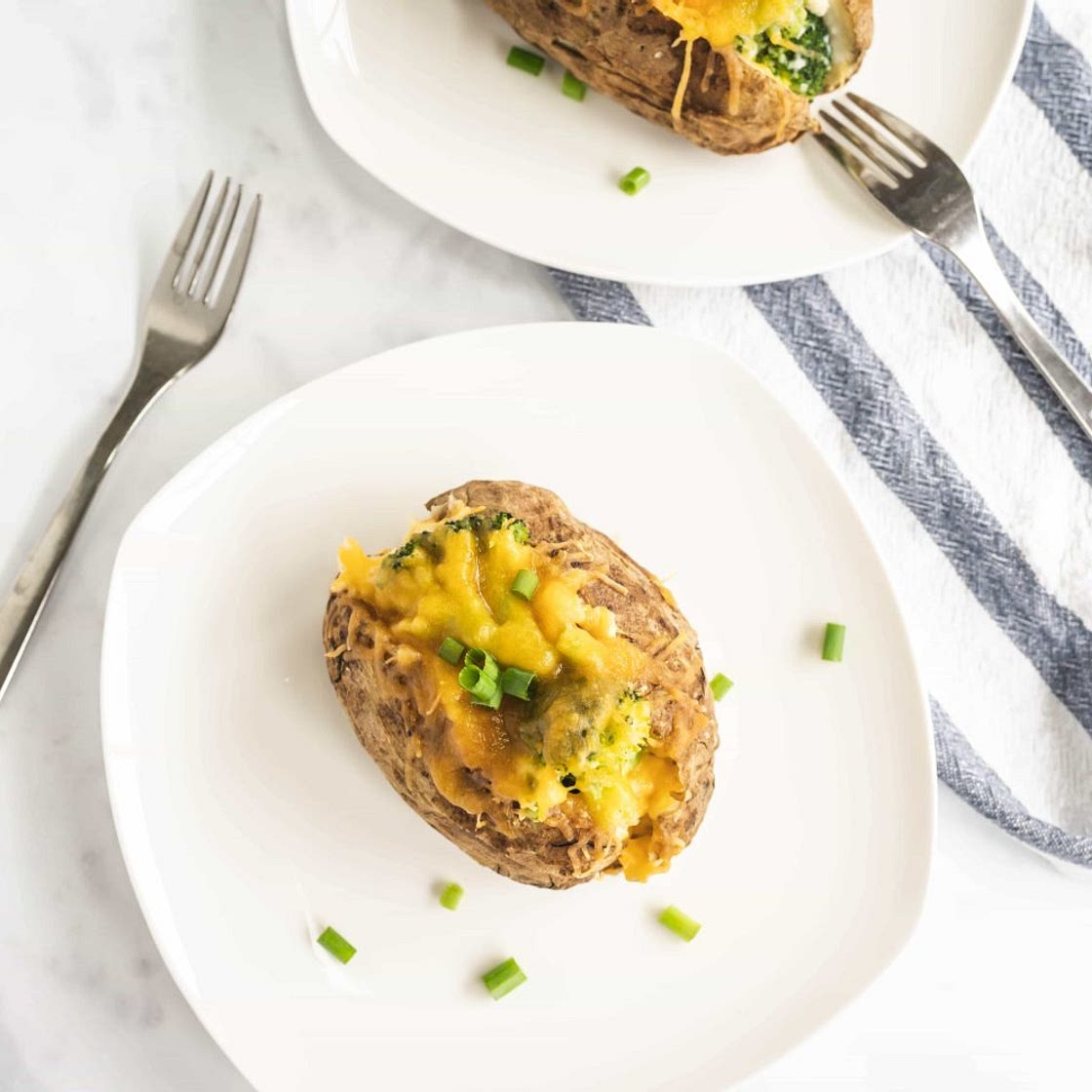 Cheesy Stuffed Potato