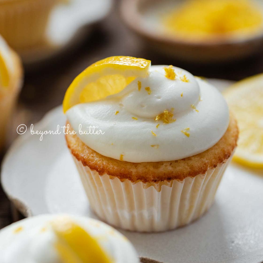 Small Batch Lemon Cupcakes