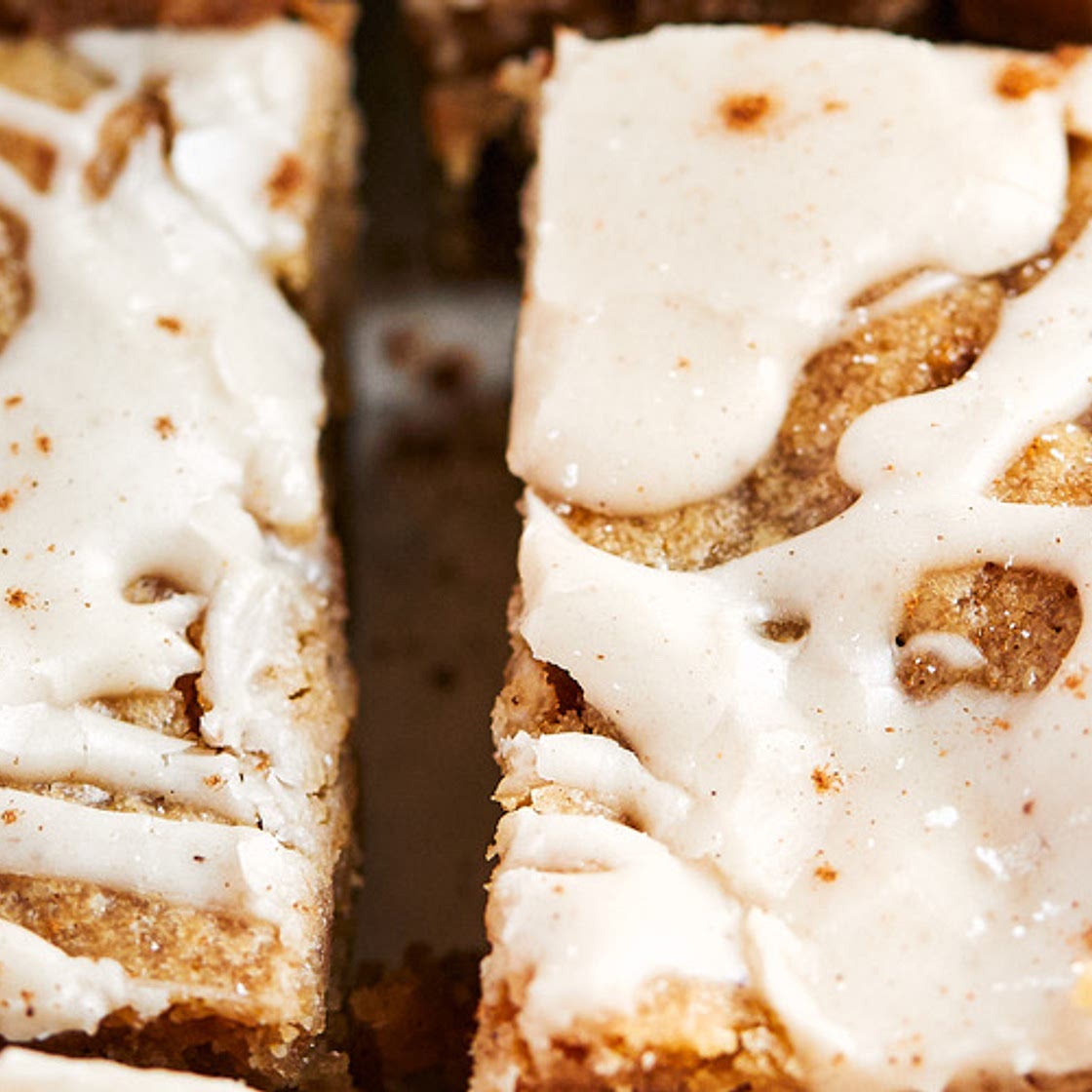 Brown Butter Apple Blondies