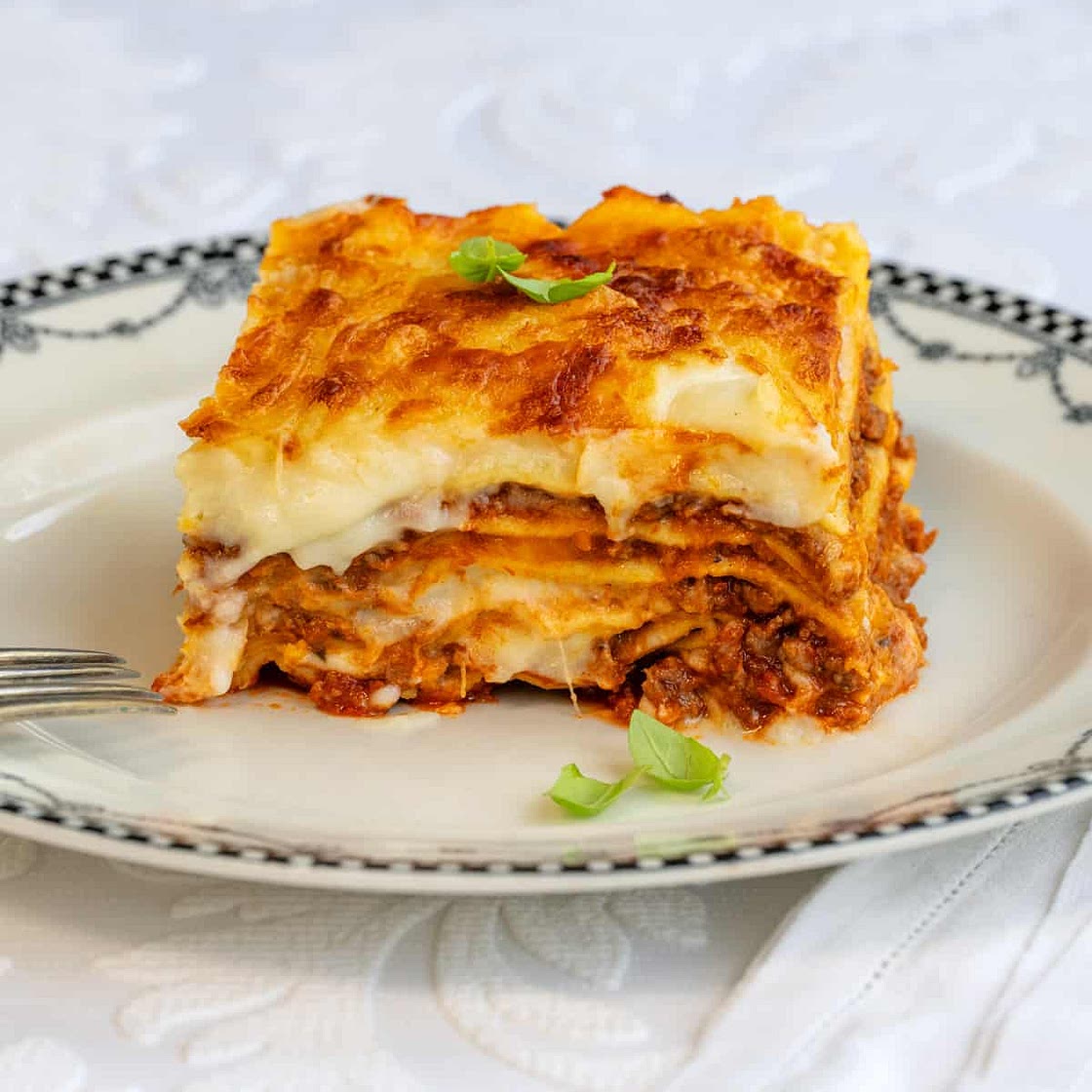 Easy Air Fryer Lasagna