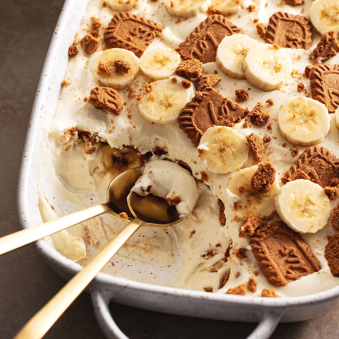 Biscoff Banana Pudding
