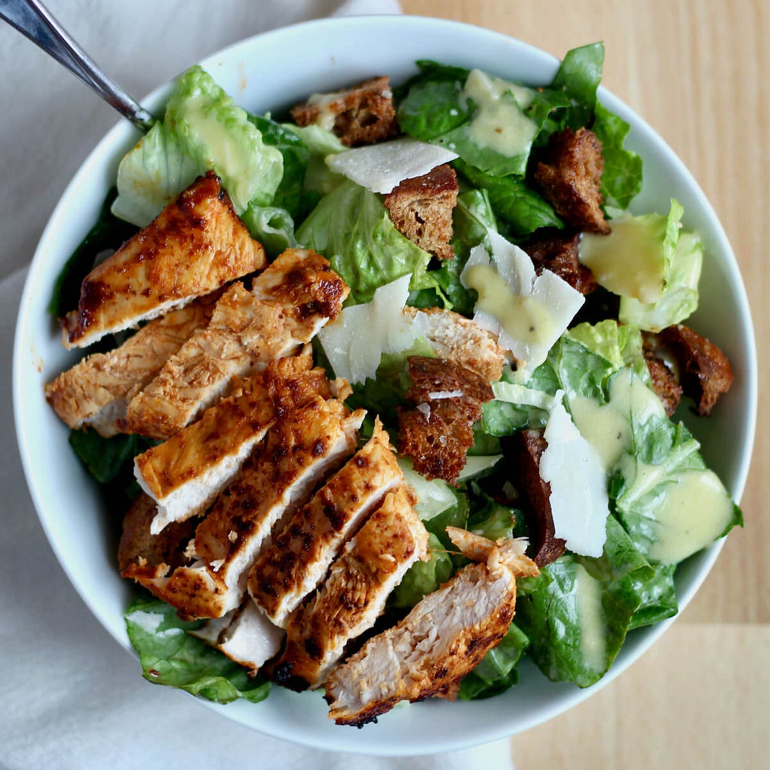 Buffalo Chicken Caesar Salad