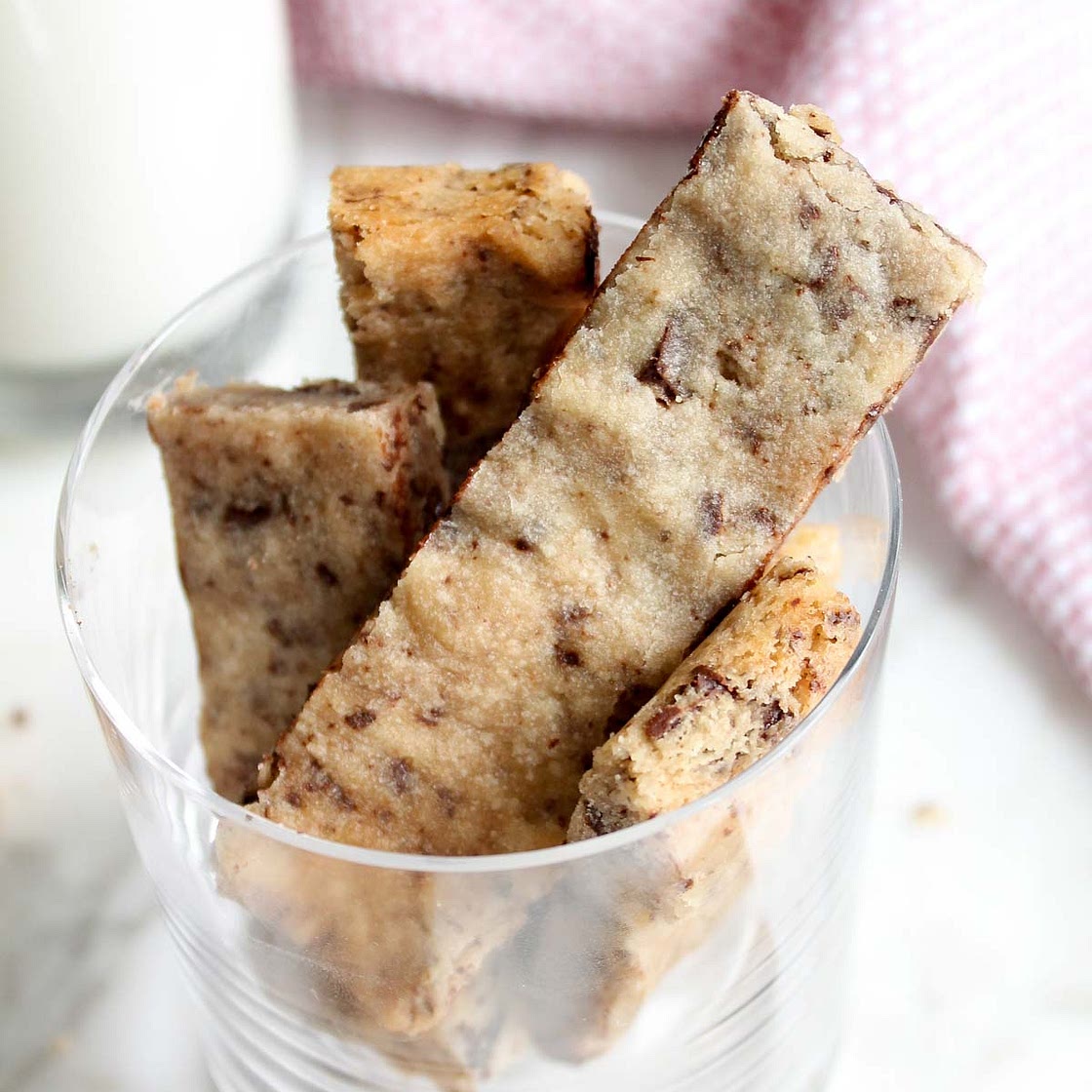 Chocolate Chip Cookie Sticks