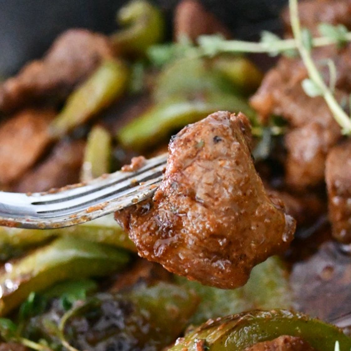 Keto Cajun Garlic Butter Steak Bites