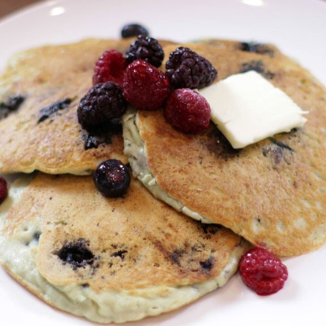 Keto Blueberry Pancakes