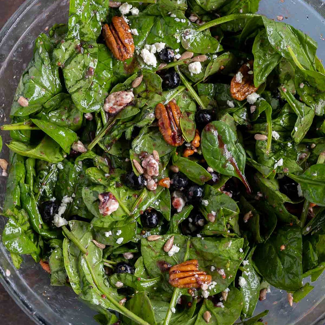 Blueberry Spinach Salad Recipe