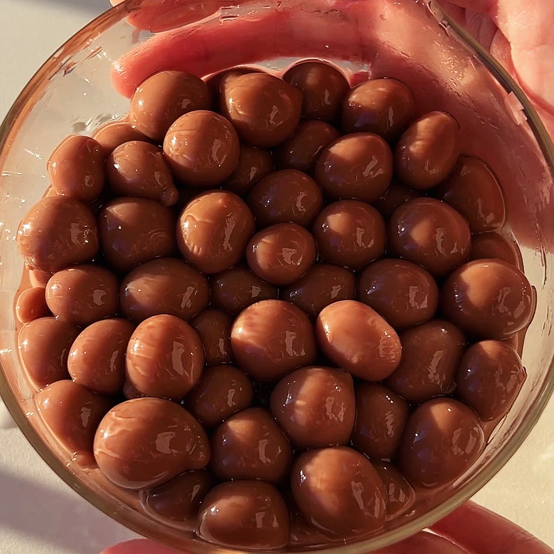 Chocolate Popping Boba