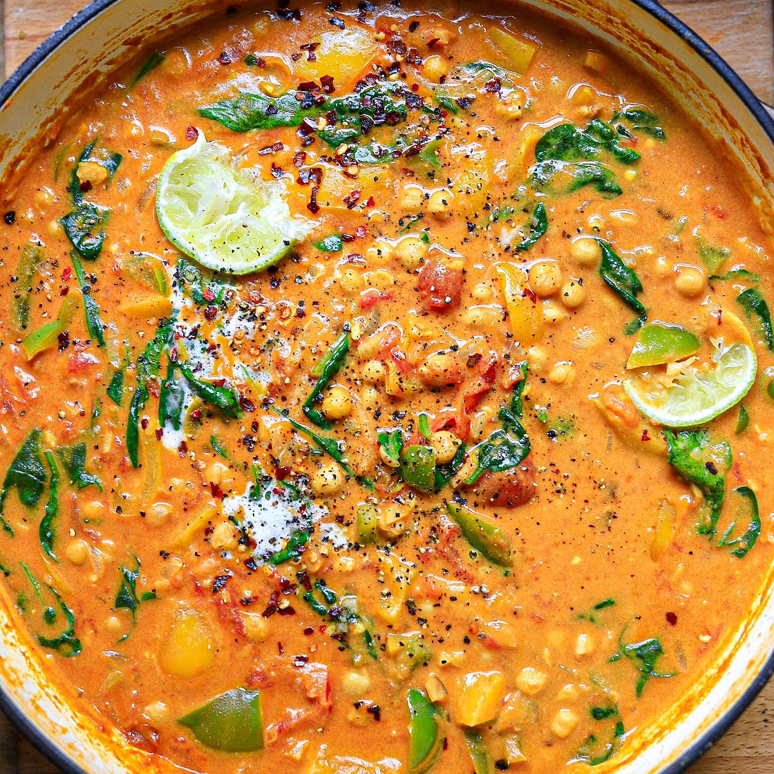 15 Minute Vegan Peanut Butter Curry