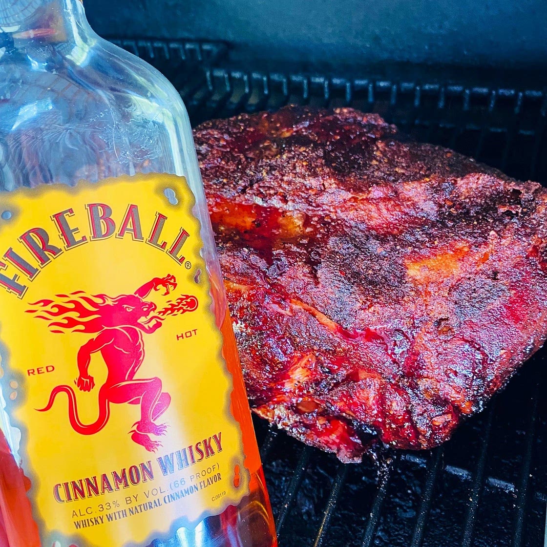 Smoked Fireball Pulled Pork