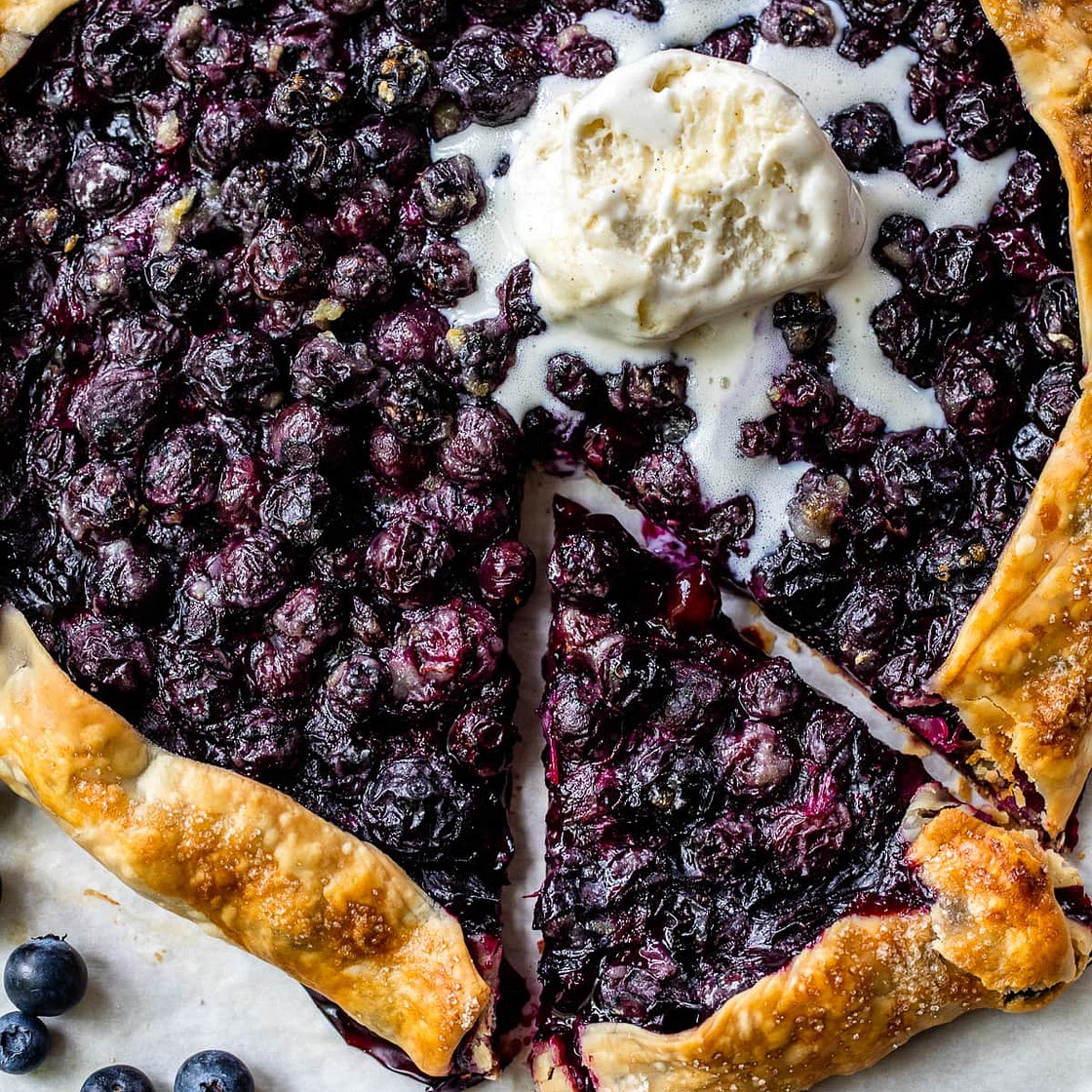 Blueberry Galette
