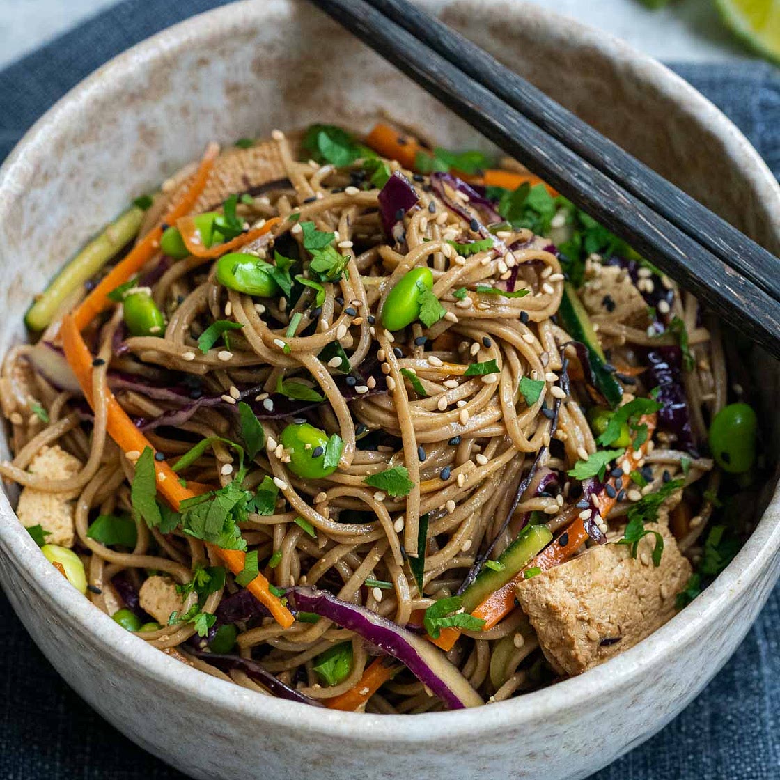 Vegan Soba Noodle Salad