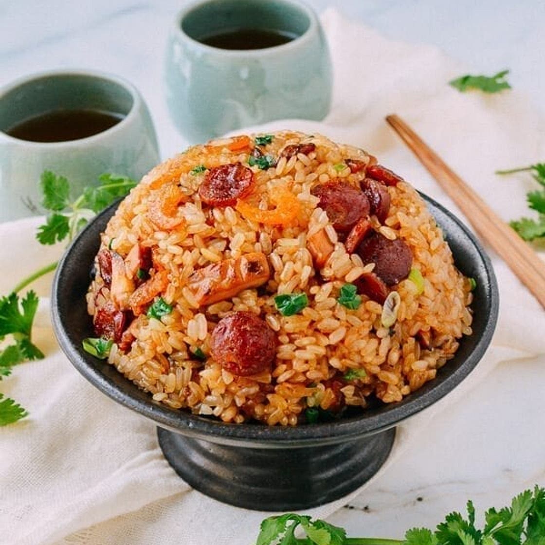 Sticky Rice with Chinese Sausage