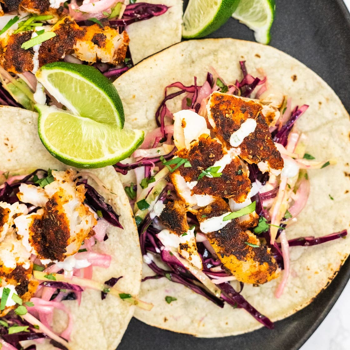 Blackened Fish Tacos