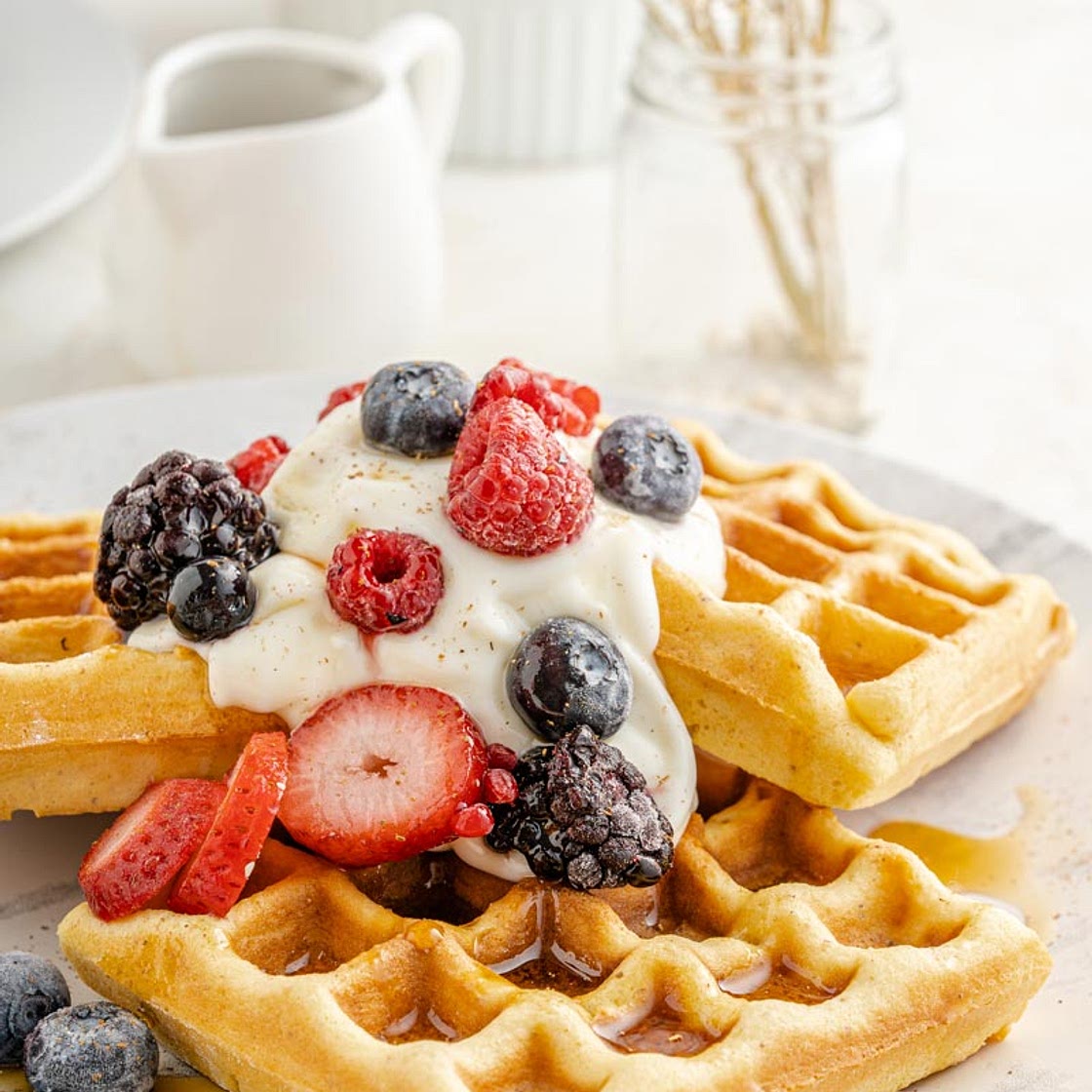 The Best Gluten Free Waffles