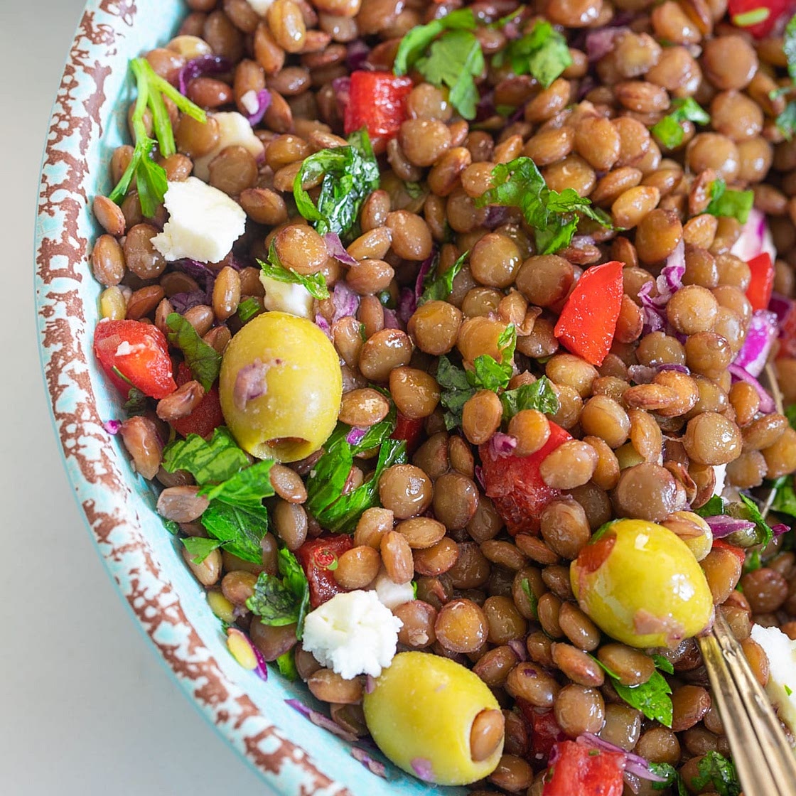 Mediterranean Lentil Salad
