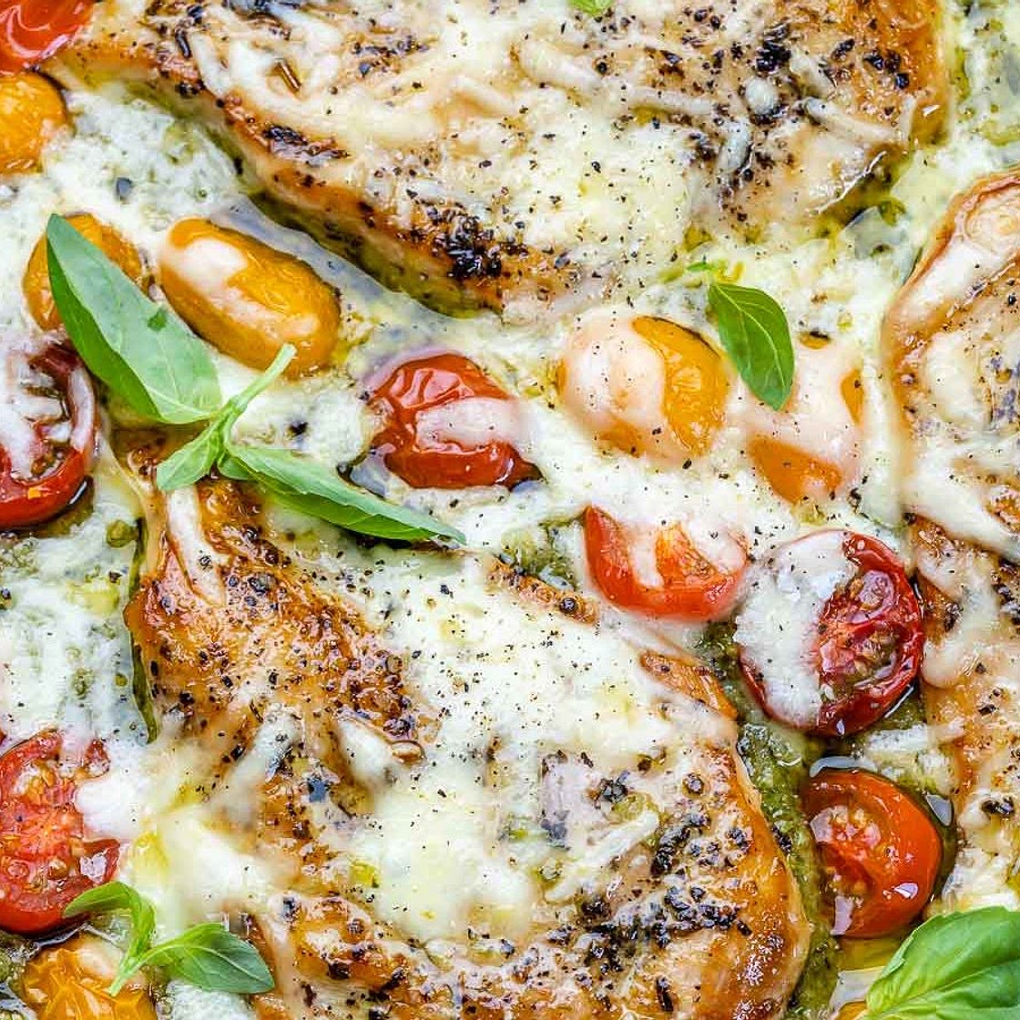 Chicken Margherita Skillet
