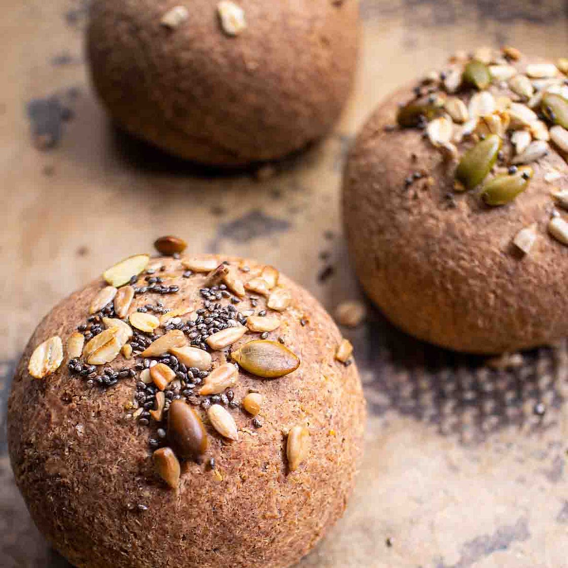 Gluten Free Vegan Breads (No Yeast, No Knead)