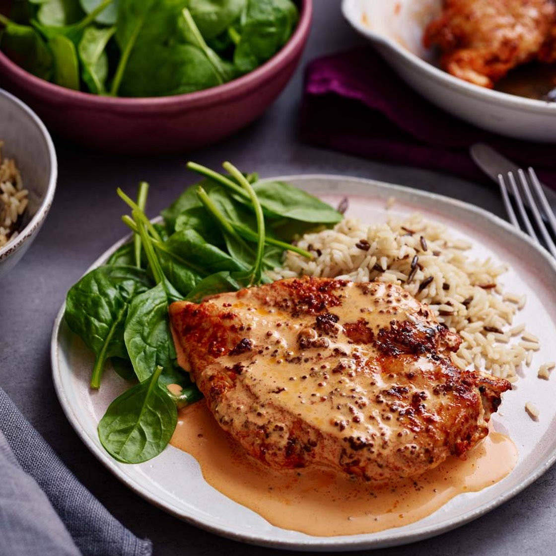 Creamy paprika chicken
