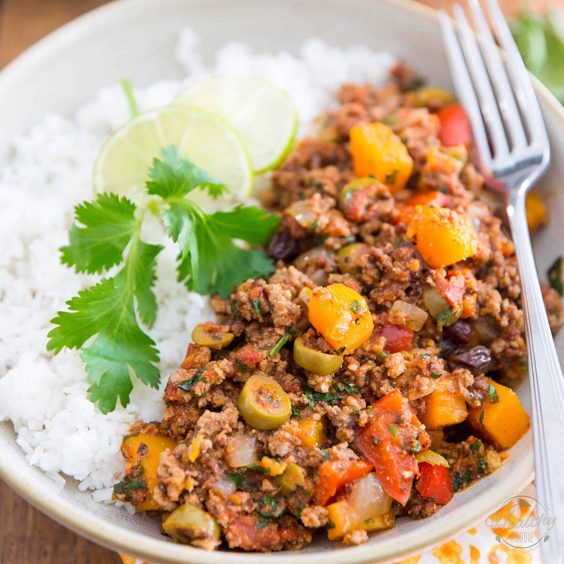 Costa Rican Butternut Squash Picadillo