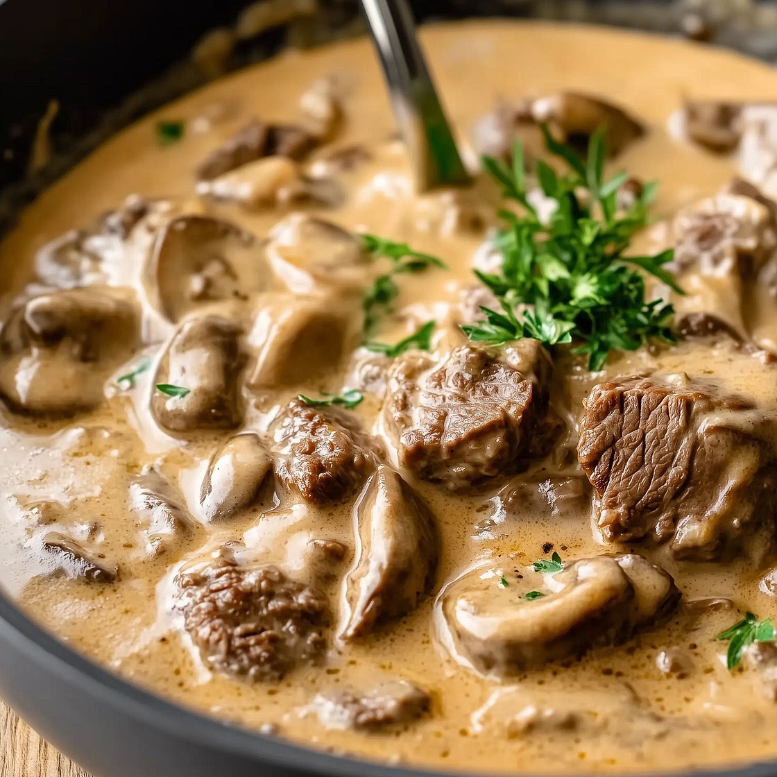 Gordon Ramsay Beef Stroganoff