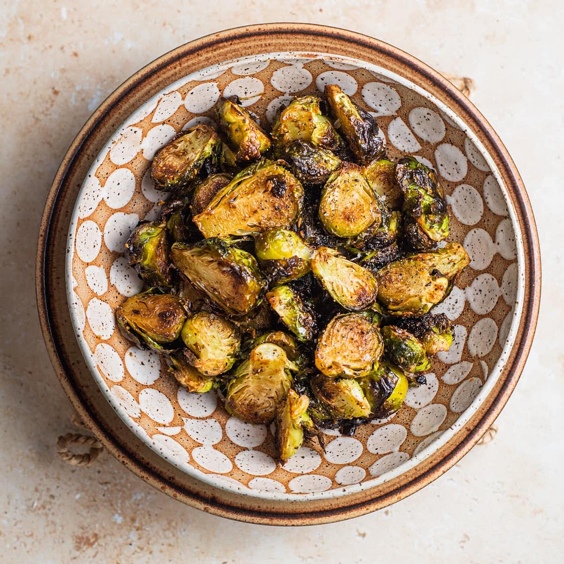 Easy Maple Balsamic Brussels Sprouts