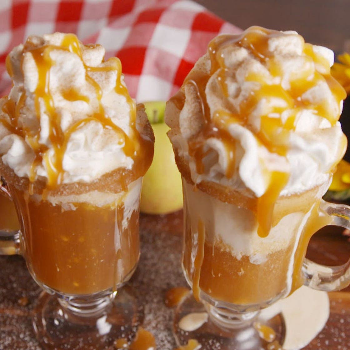 Apple Cider Floats