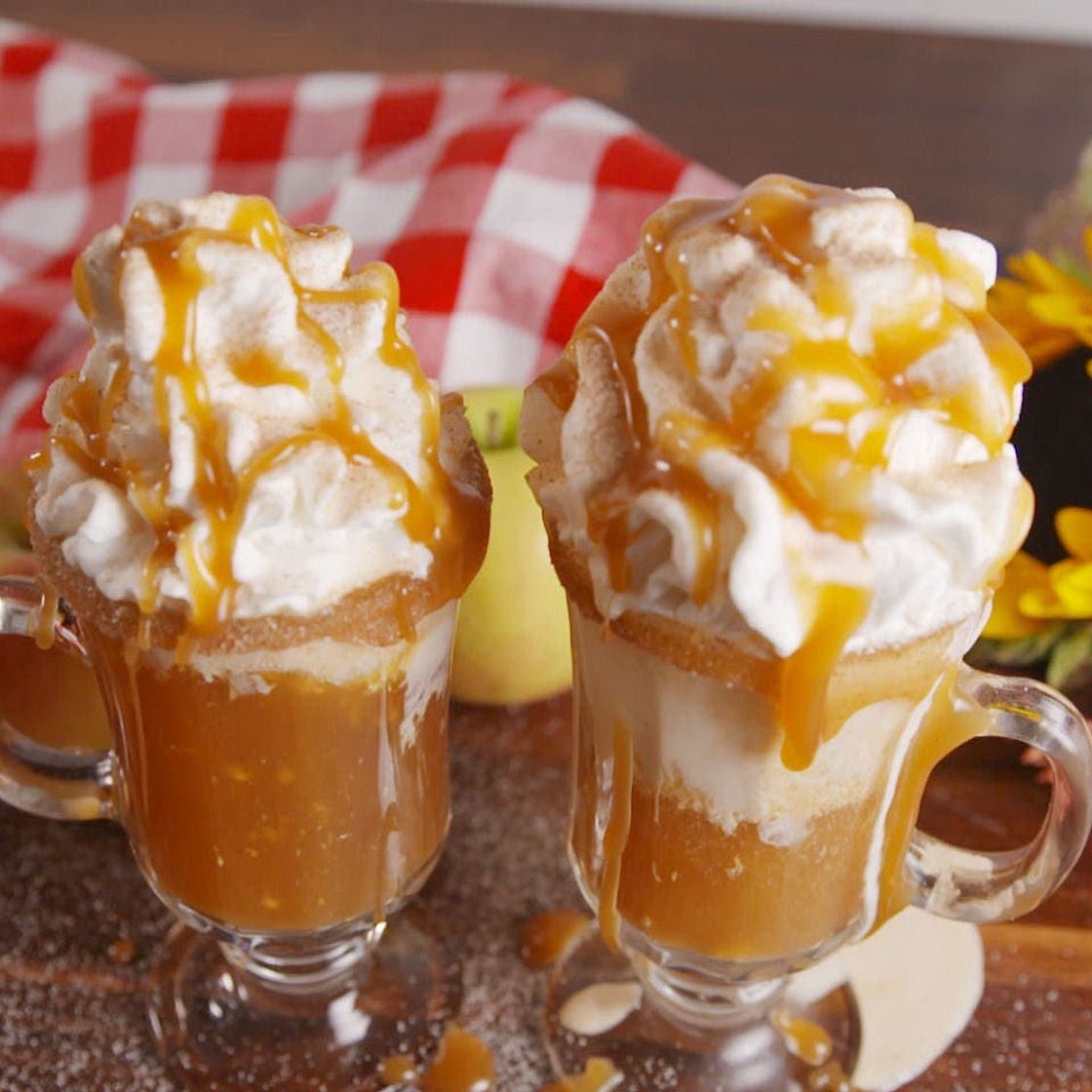 Apple Cider Floats