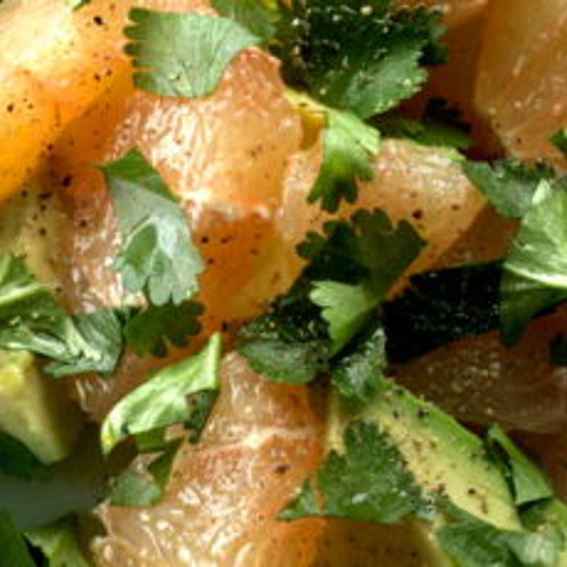 Salade d'avocat au pamplemousse