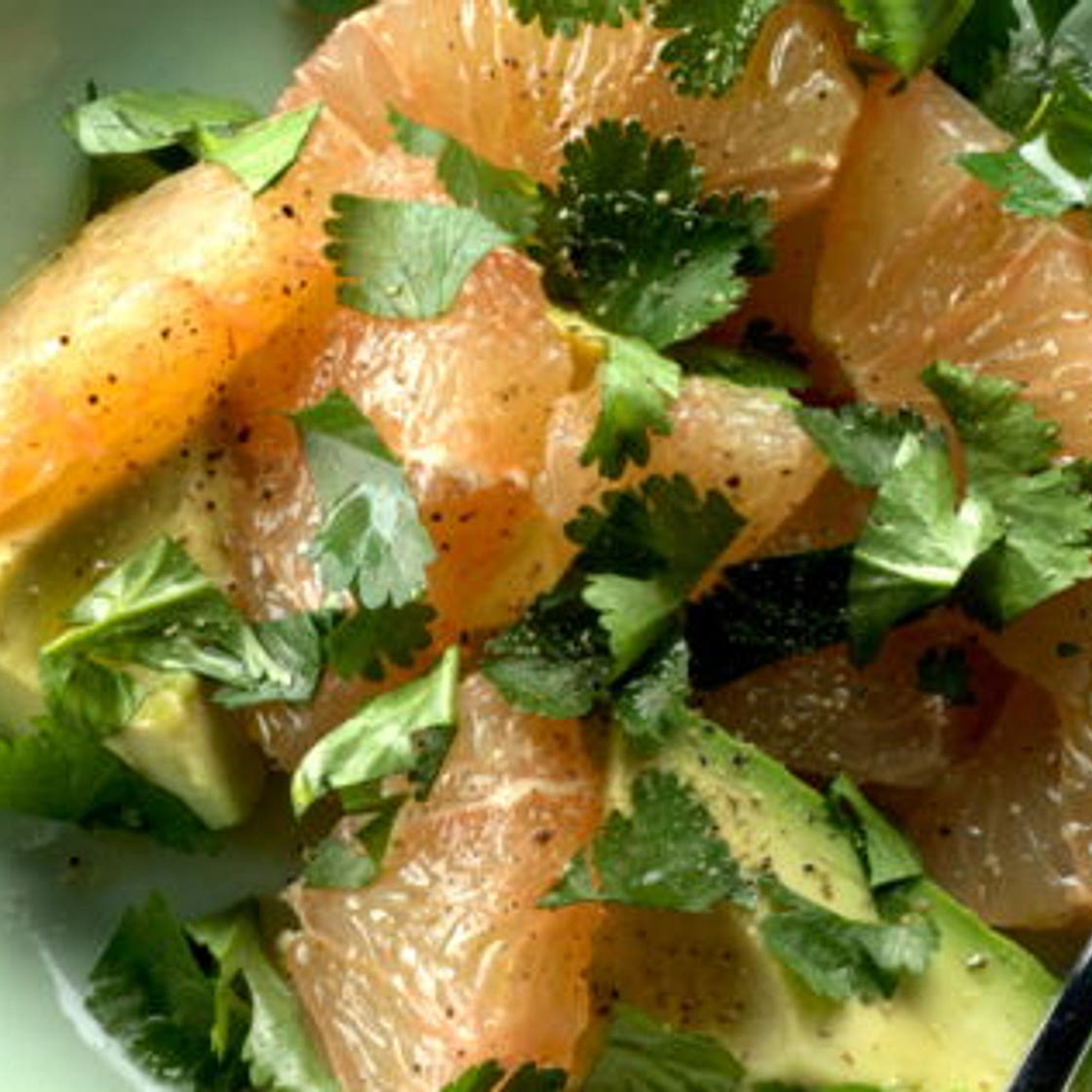 Salade d'avocat au pamplemousse