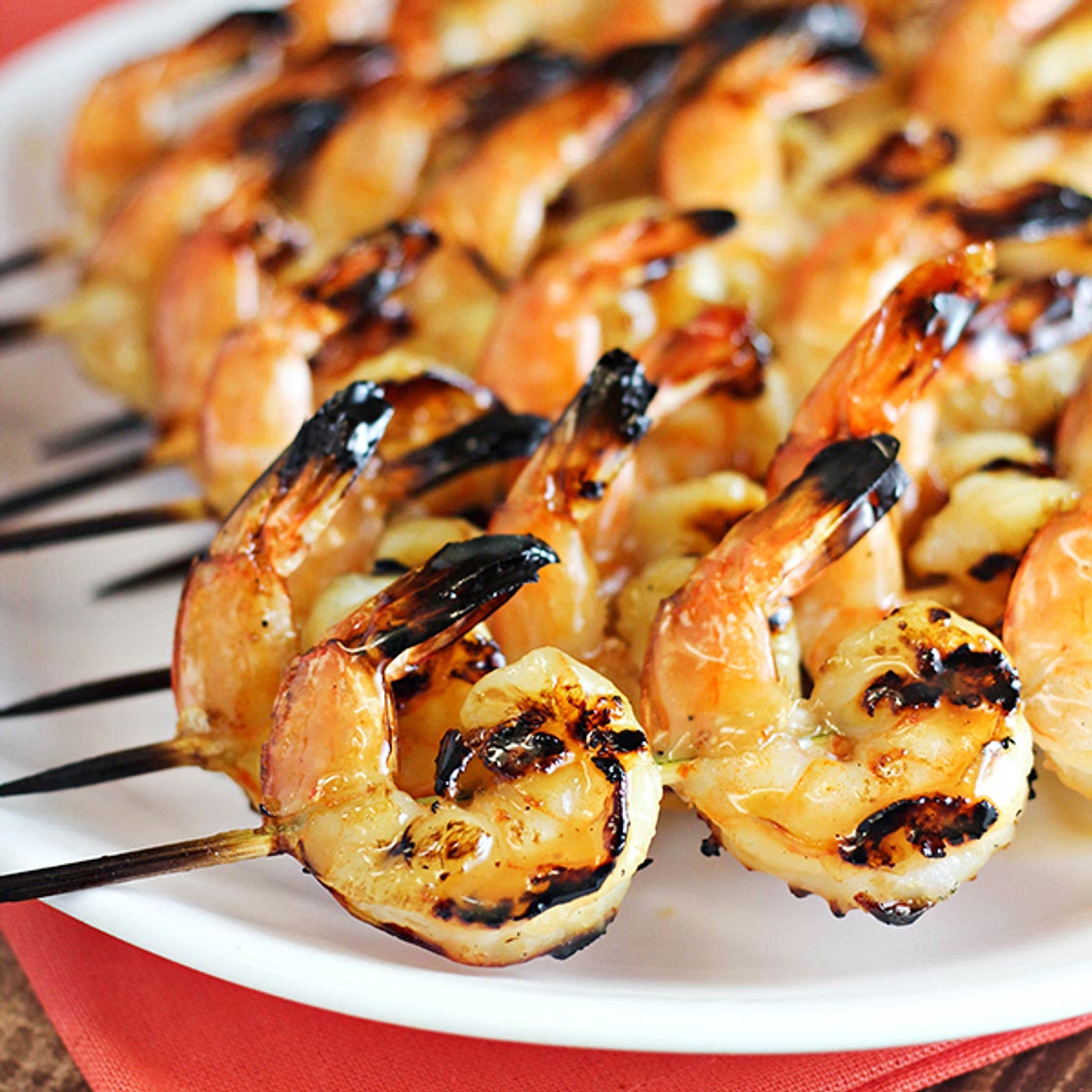 Coconut-Rum Grilled Shrimp Recipe