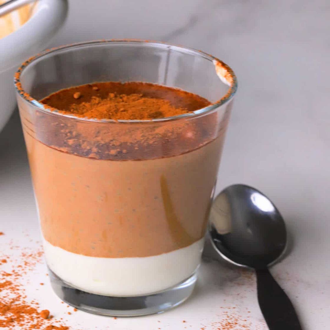 Low Carb Tiramisu Chia Pudding