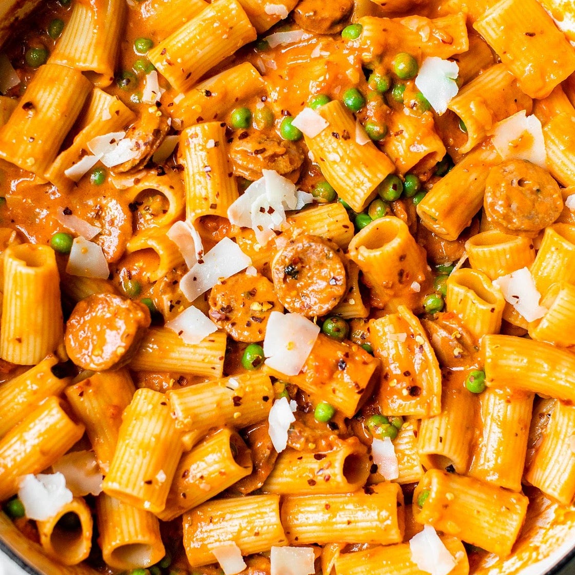 Italian Chicken Sausage Pasta
