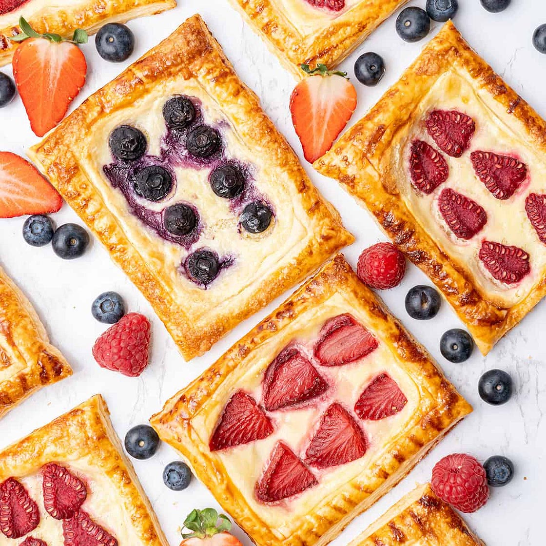 Cream Cheese Puff Pastry Danish