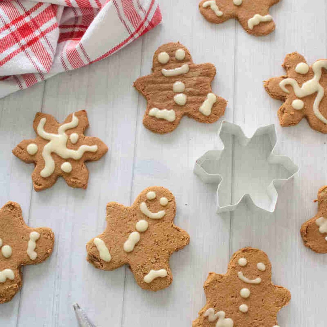 Protein Gingerbread Cookies (Gluten-Free)