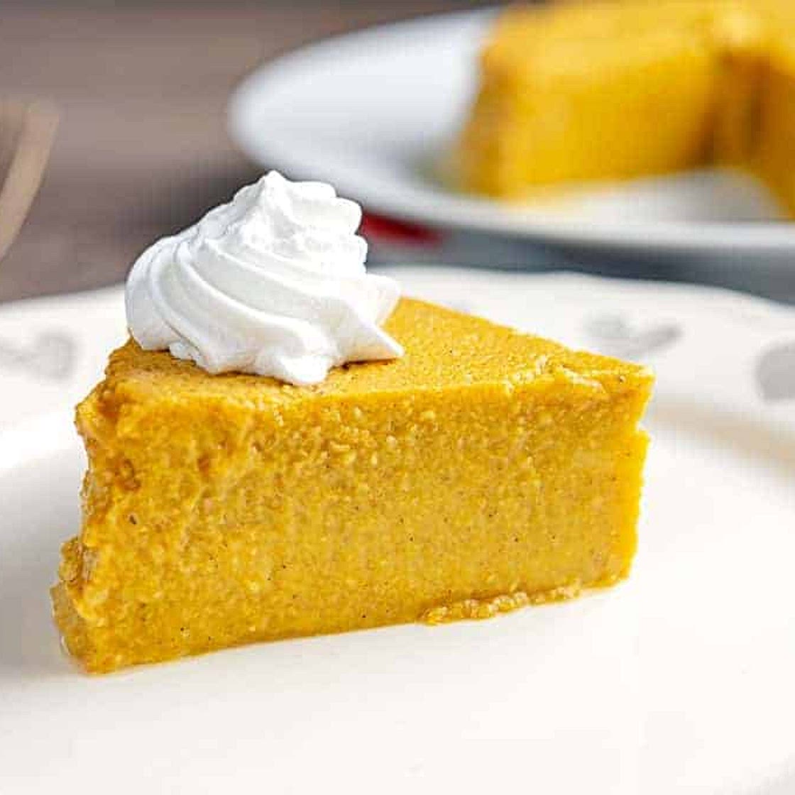 Crustless Pumpkin Pie