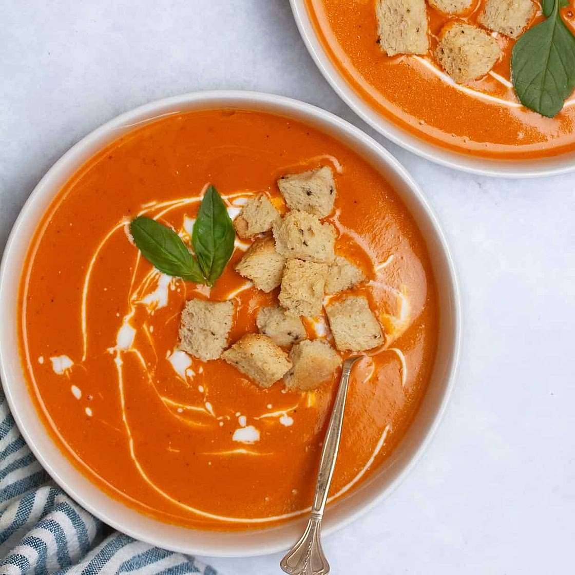 Gluten Free and Dairy Free Tomato Soup