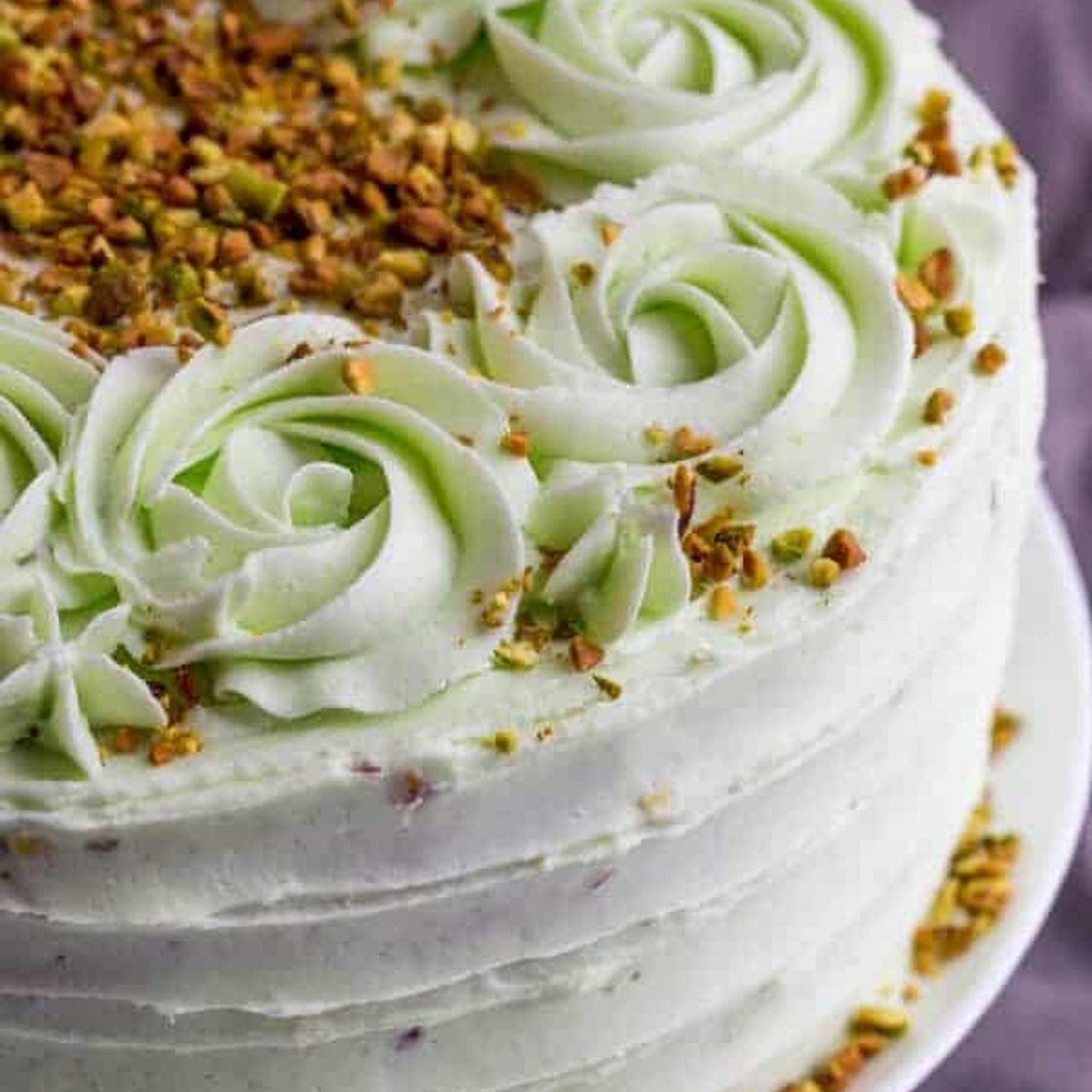 Vanilla Bean Pistachio Cake