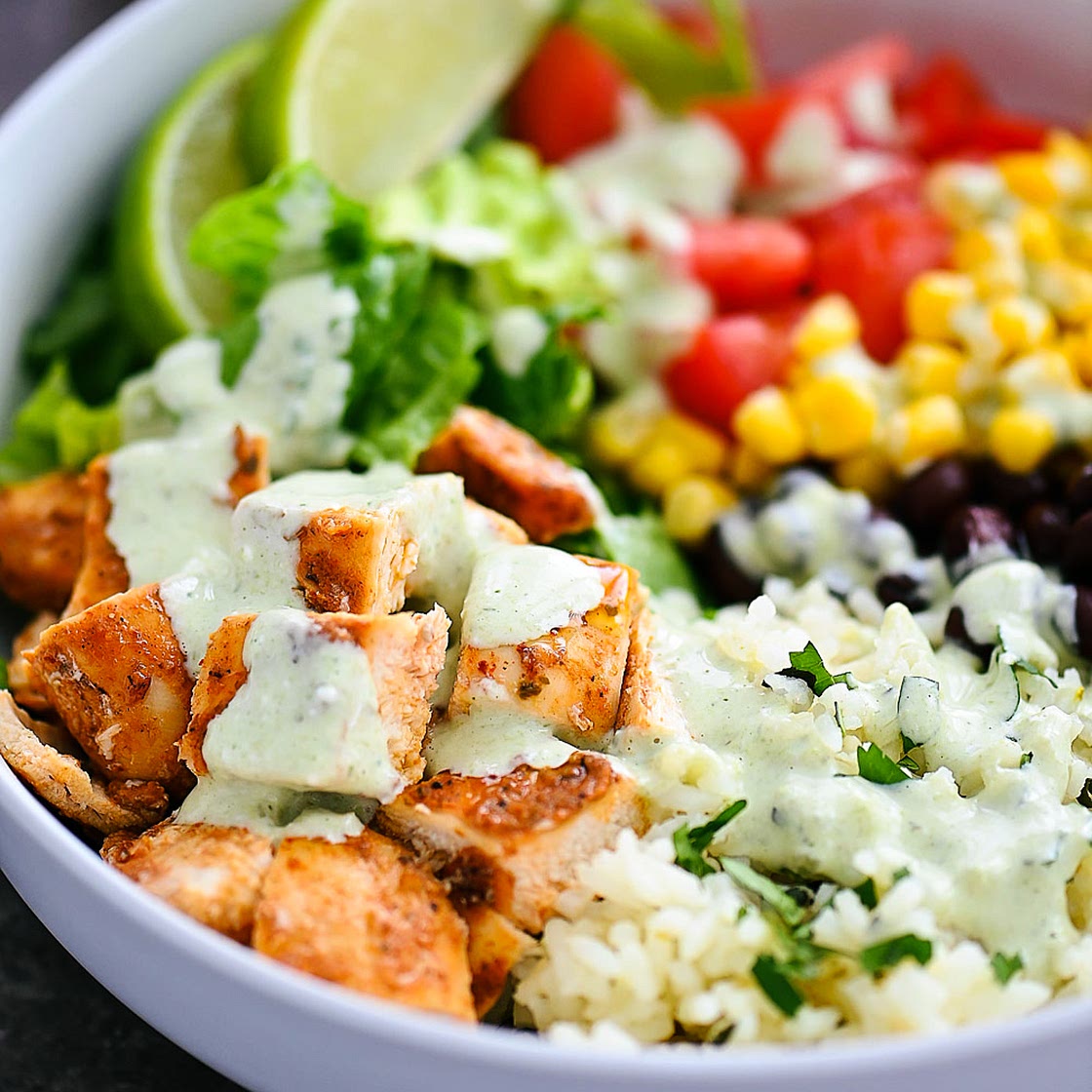Chipotle Chicken Burrito Bowls