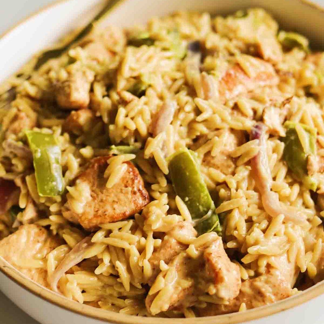 Cajun Chicken Orzo