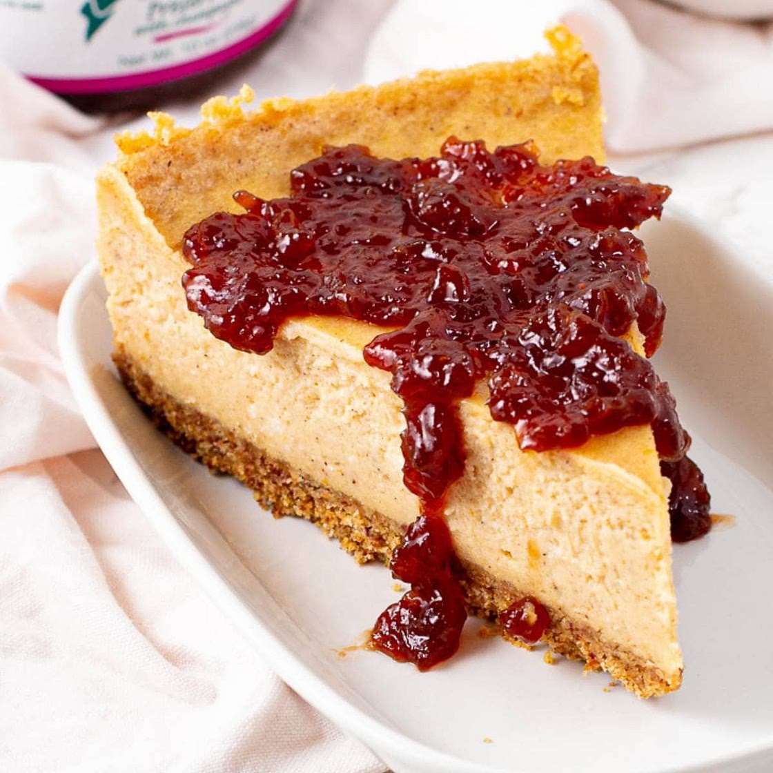 Creamy Pumpkin Vegan Cheesecake Recipe with Tofutti