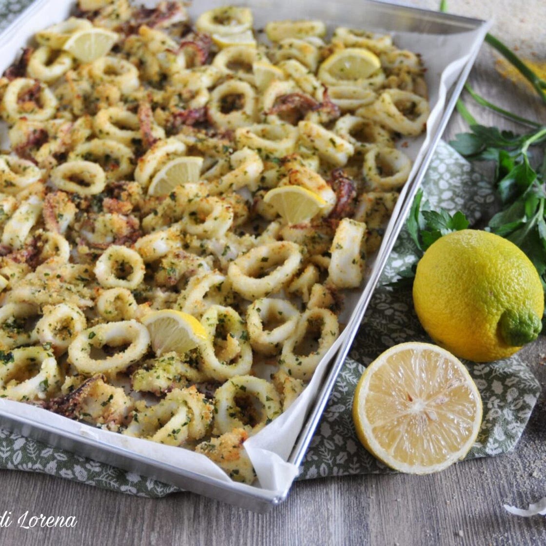 Calamari gratinati al forno