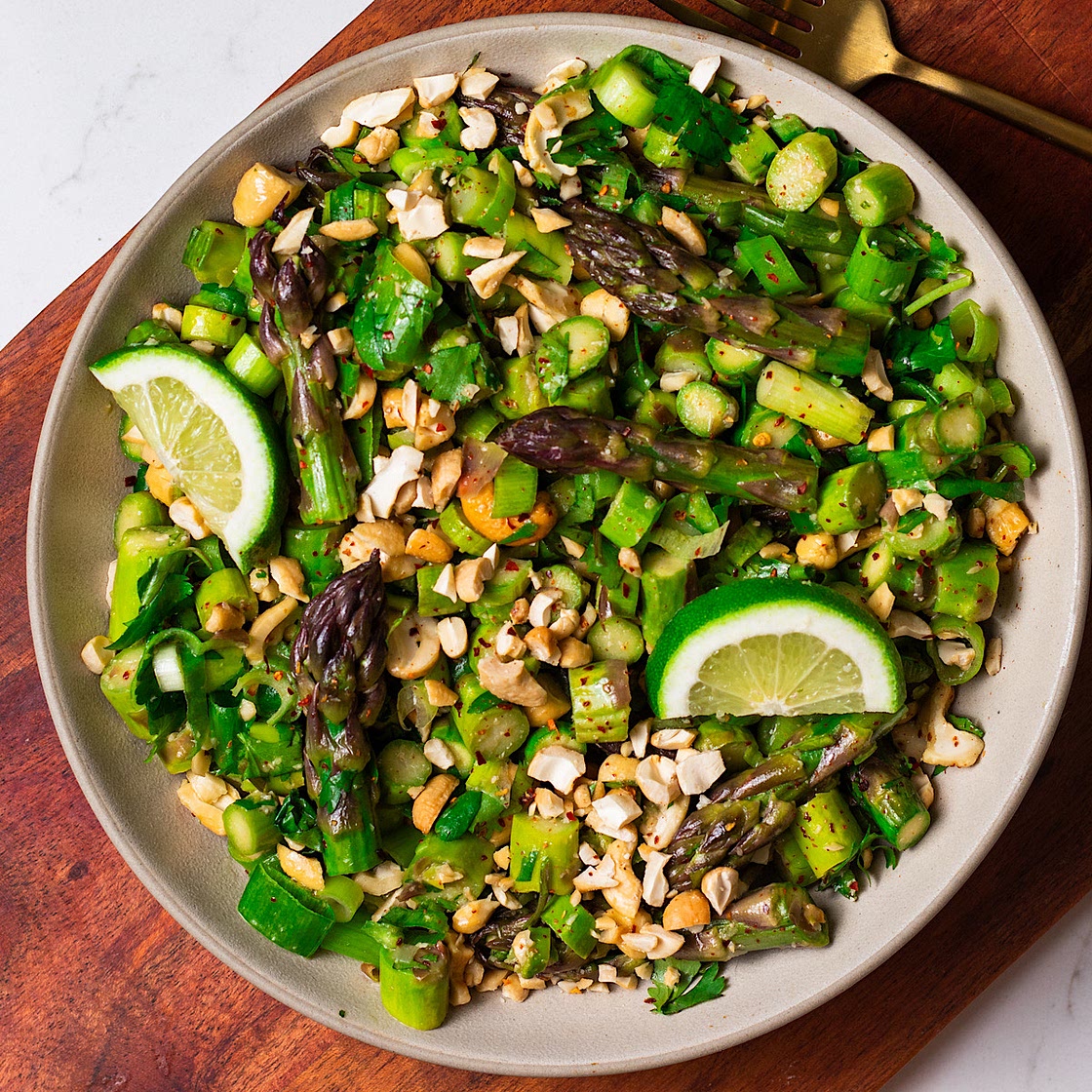 Crunchy Asian Asparagus Salad