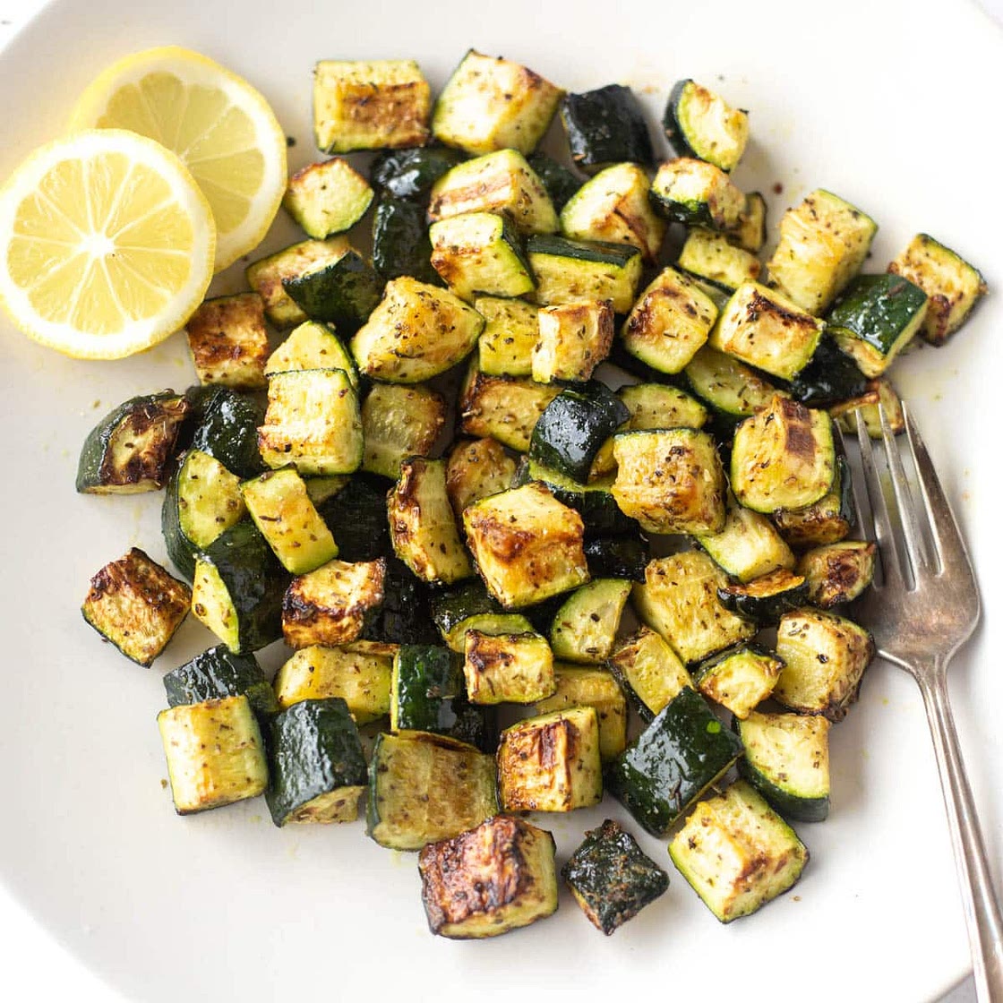 Air Fryer Zucchini (Easy, Low-Carb Recipe)
